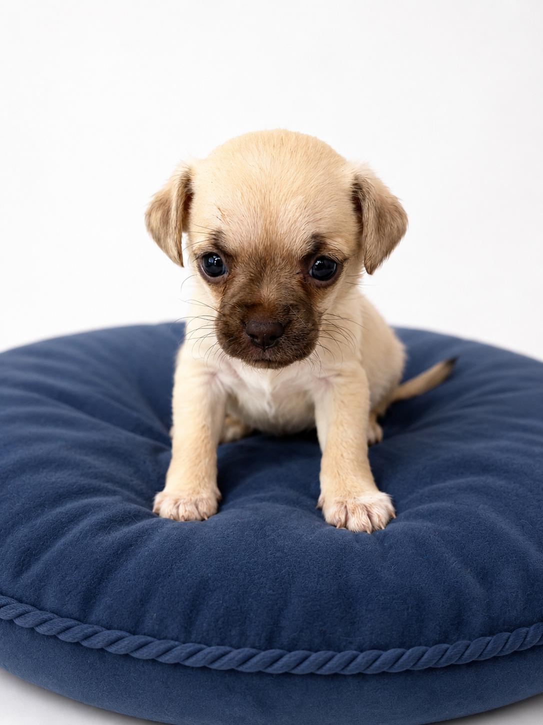 Euro, ADOPTABLE, Puppy Male Pug & Chihuahua.