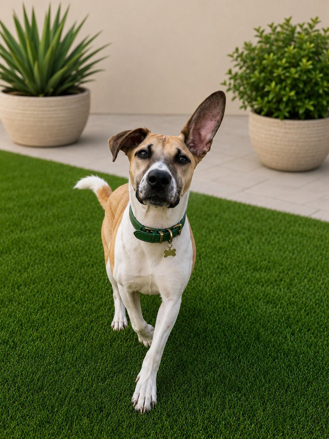 Daisy, ADOPTABLE, Puppy Female Shepherd & Greater Swiss Mountain Dog.