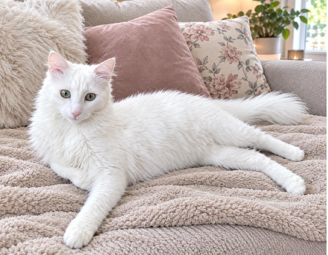 Enlarge Pamuk, a Adoptable Turkish Angora in Annapolis, MD image 1/5