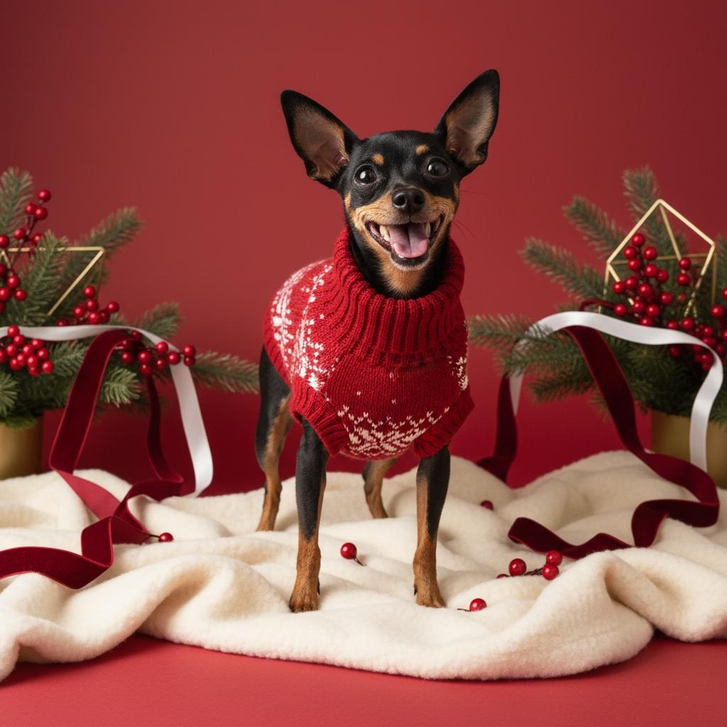 **KONGJI, Adoptable, Adult Female Miniature Pinscher.