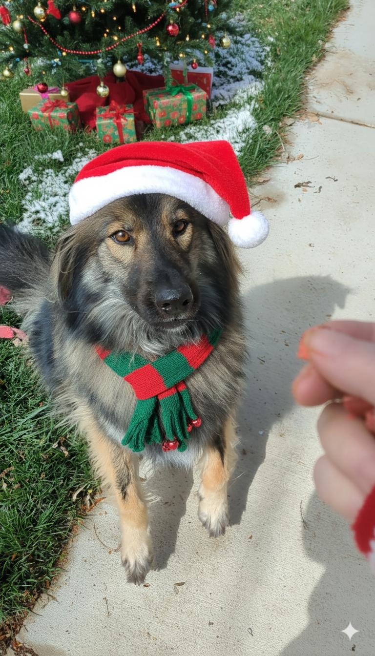 Smokie, Adoptable, Adult Male German Shepherd Dog & Alaskan Malamute.