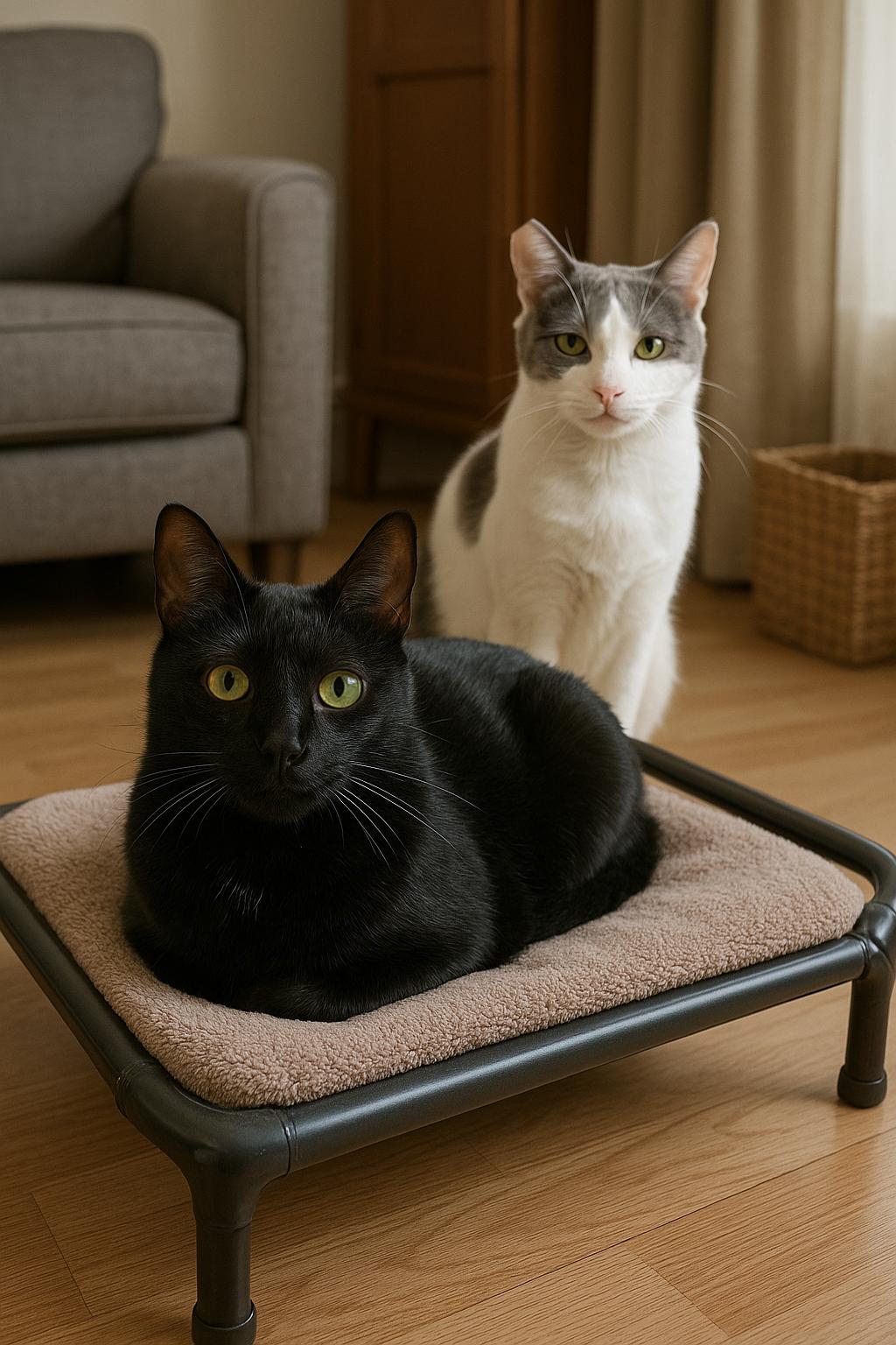 @AdoptPhoebe Insta star, Adoptable, Adult Female Bombay & American Shorthair.