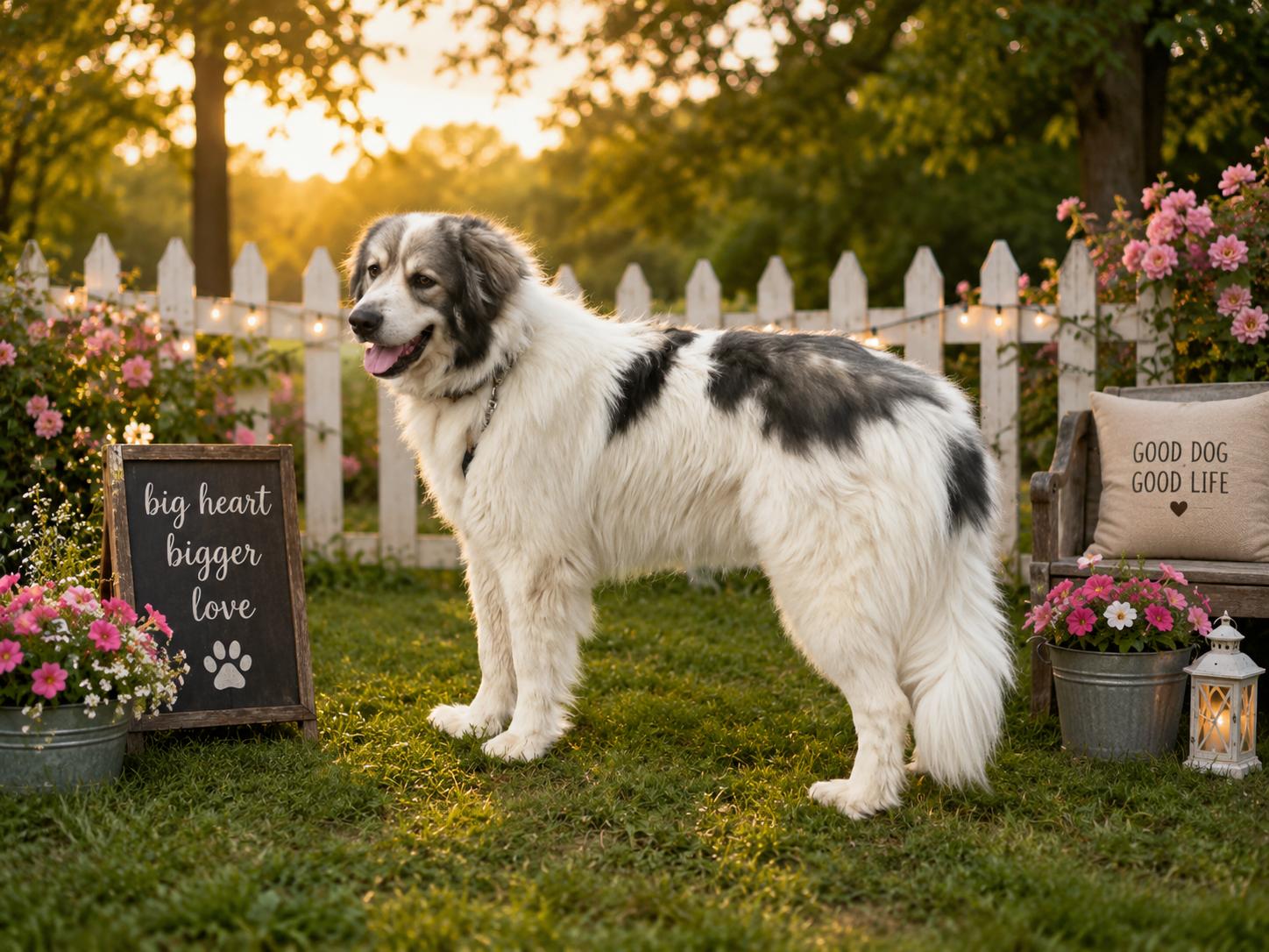 Rio, Adoptable, Young Male Great Pyrenees.