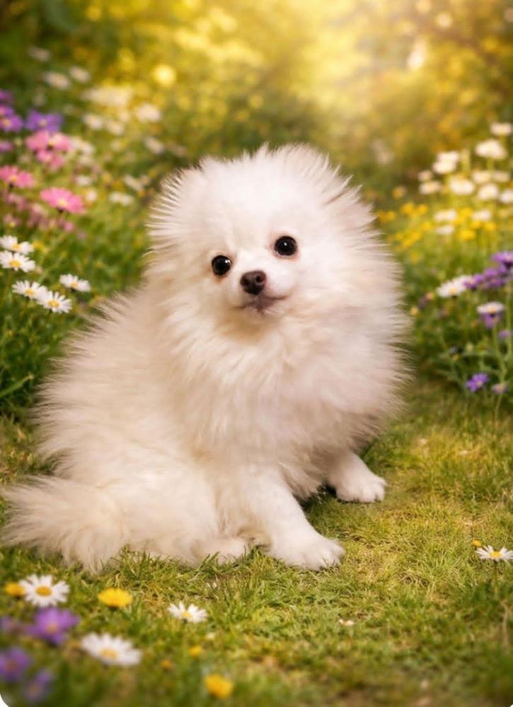 Enlarge Pompom, a Adoptable Pomeranian in Wausau, WI image 3/6