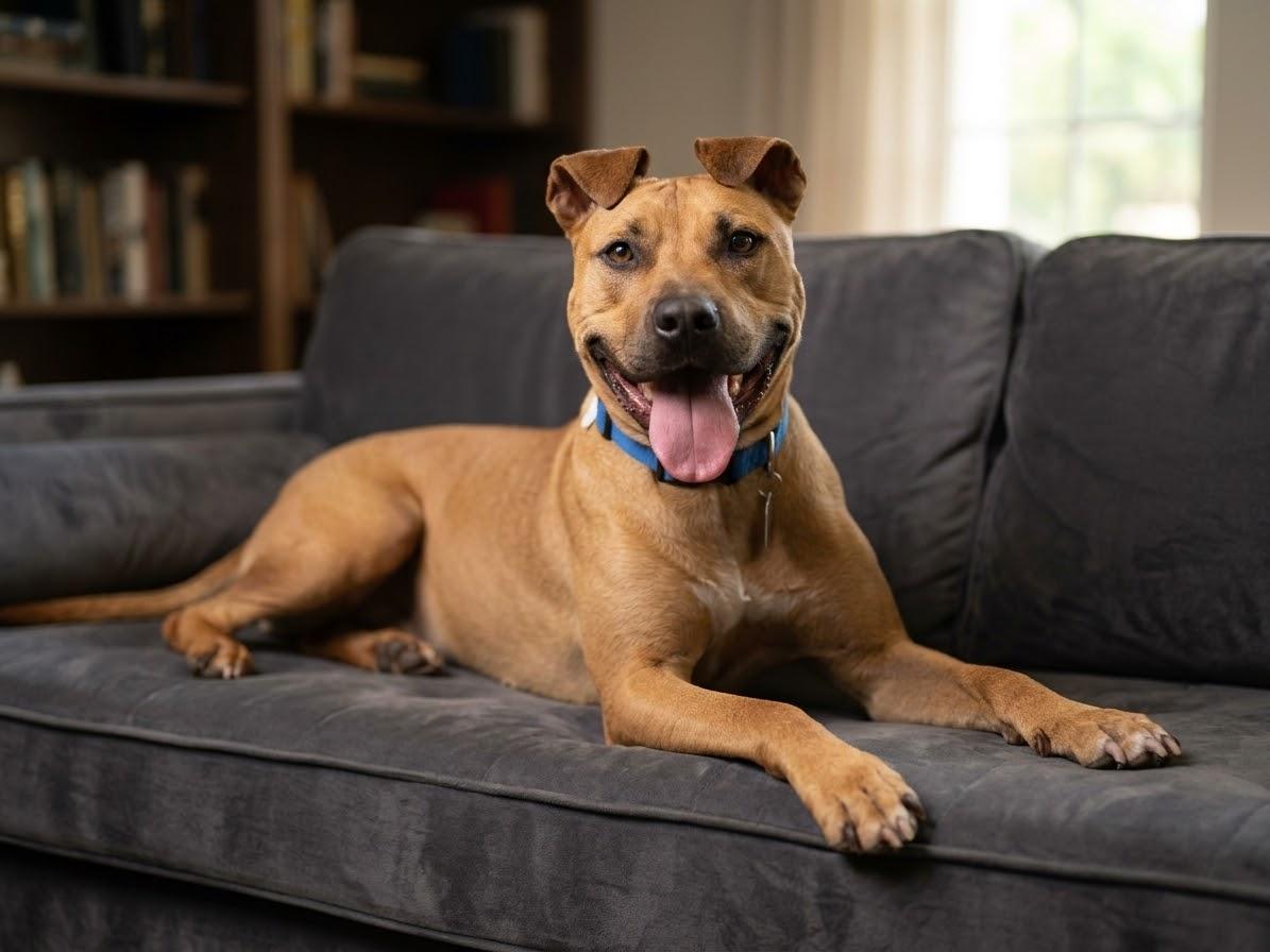 Cheese, Adoptable, Adult Male American Staffordshire Terrier.