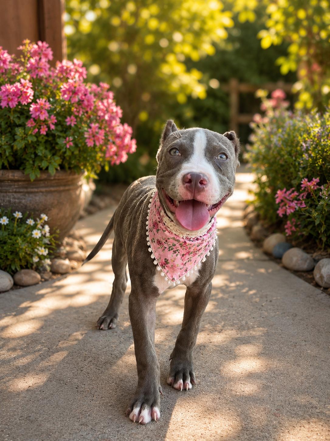 Blaze, adopted, Puppy Female Pit Bull Terrier & American Staffordshire Terrier.