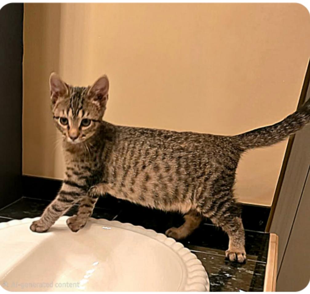 Tequila ( Orlando Fl), Adoptable, Kitten Female Tabby.