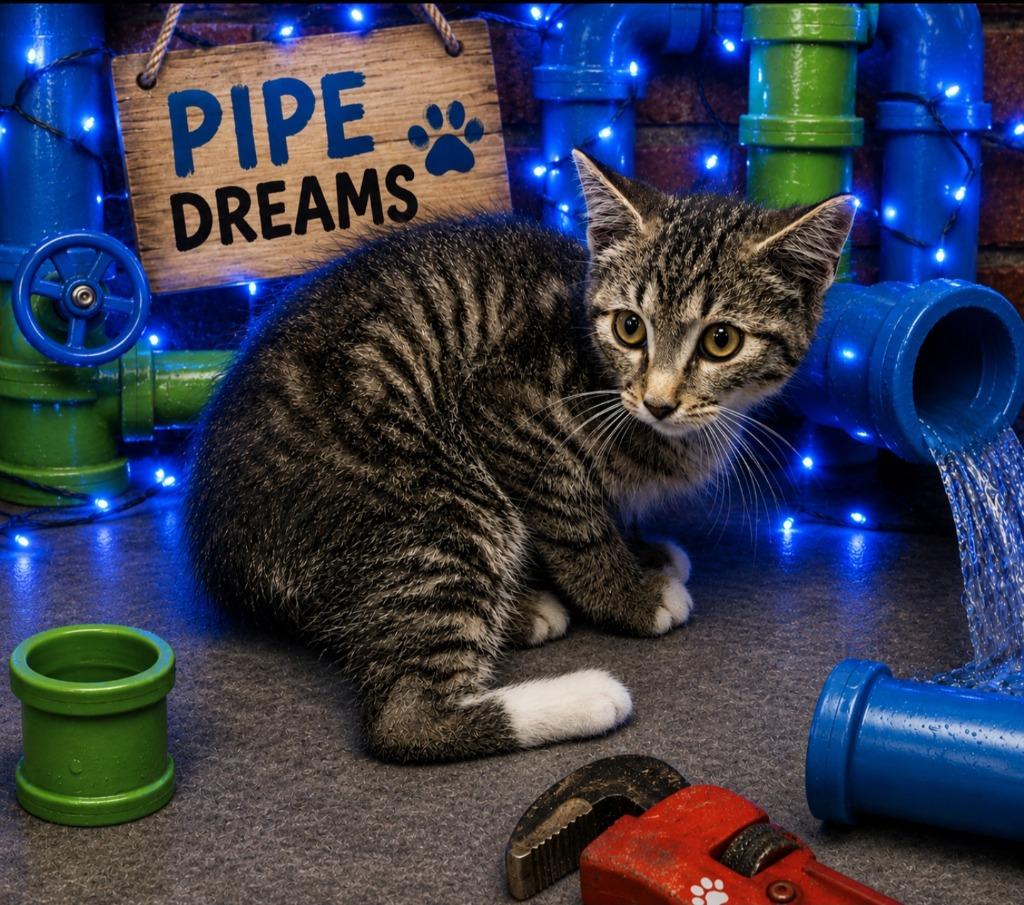 Mario, Adoptable, Kitten Male Domestic Short Hair.