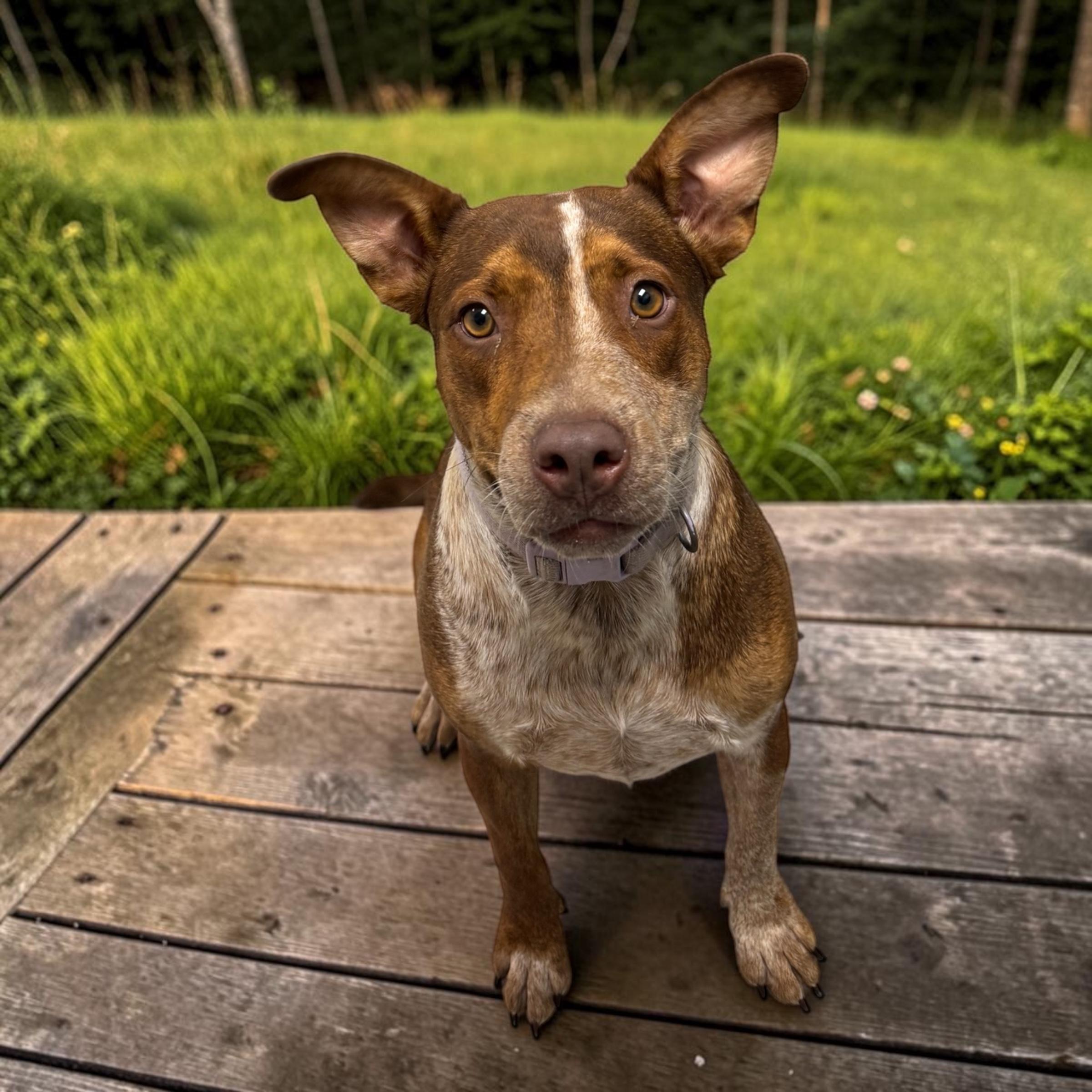 Enlarge Freckles, a Adoptable mixed breed in Beloit, WI image 5/5