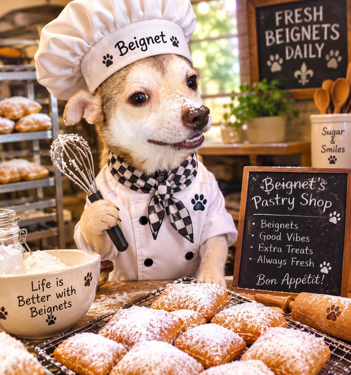 Enlarge Beignet, a Adoptable mixed breed in Richmond, KY image 3/5