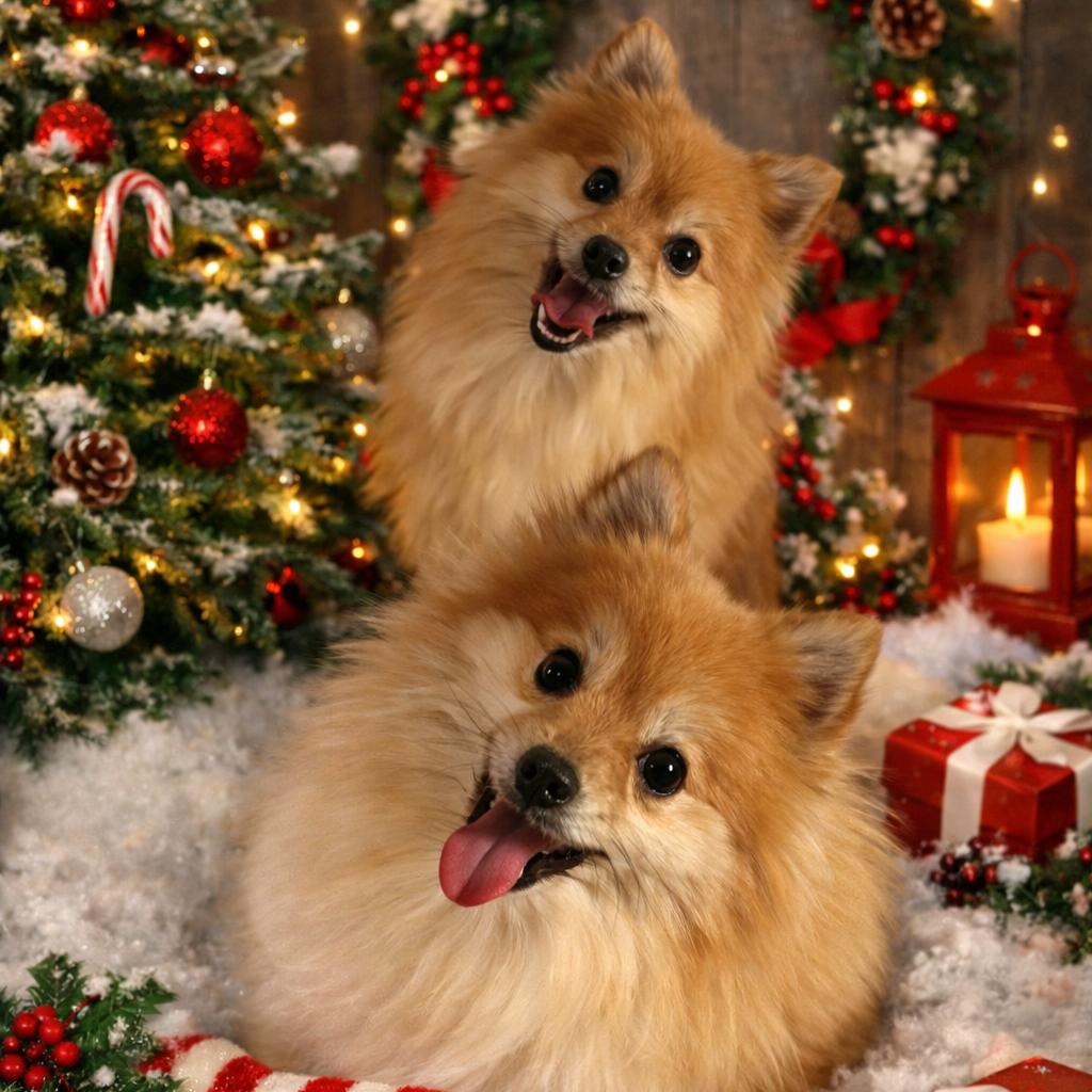 Enlarge Tapioca & Mocha, a Adoptable Pomeranian in Clarksville, TN image 3/6