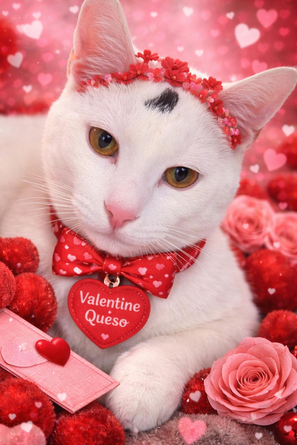 Queso, Adoptable, Young Male Domestic Short Hair.