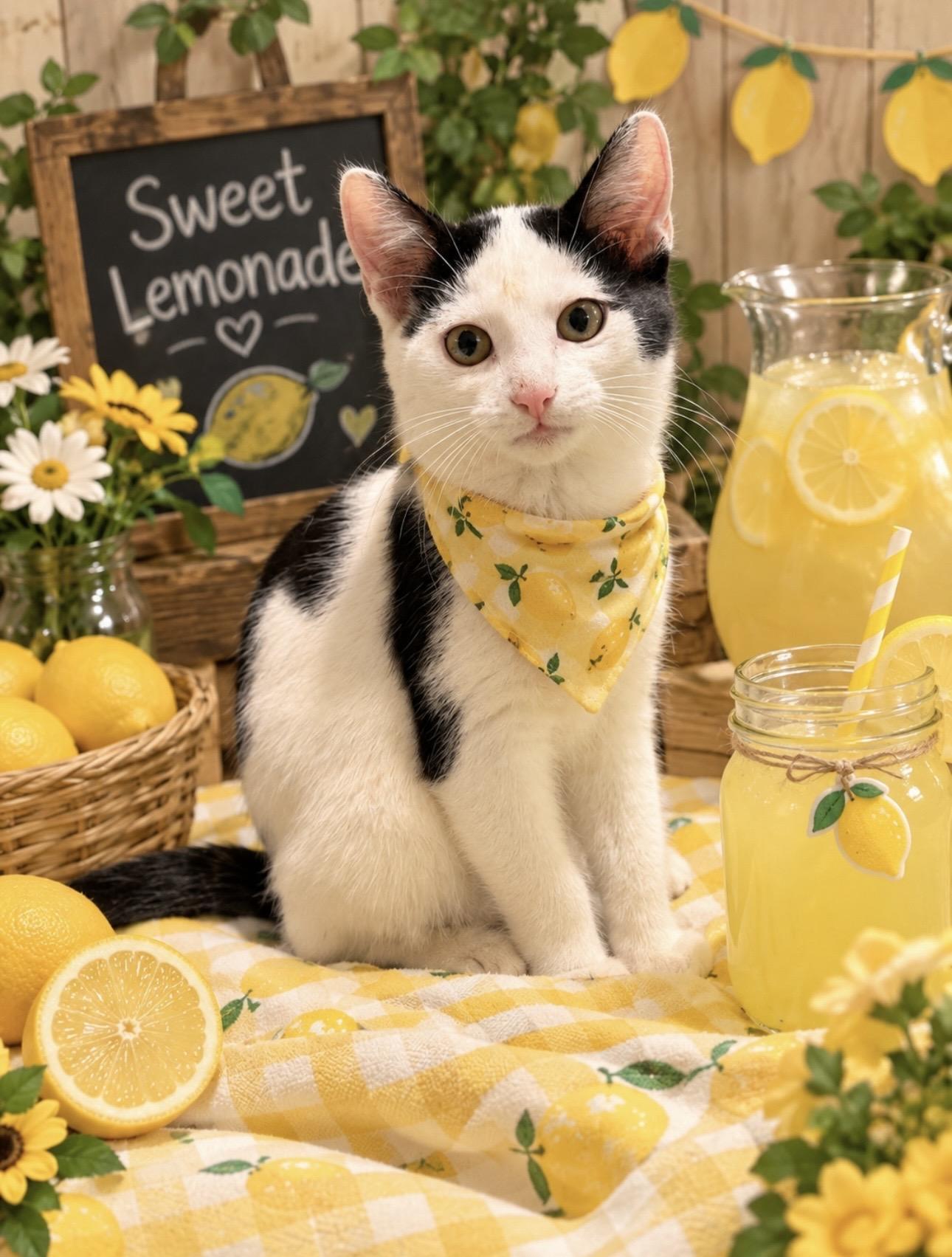 Lemonade and Lollipop, Adoptable, Young Female Domestic Short Hair.