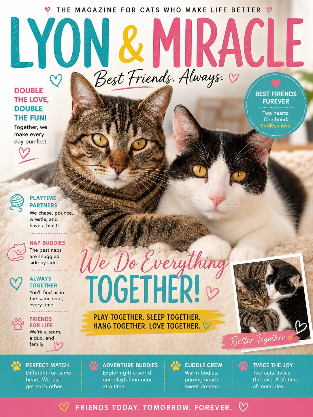 Enlarge Lyon (FIV+), a Adoptable mixed breed in Monrovia, CA image 1/4