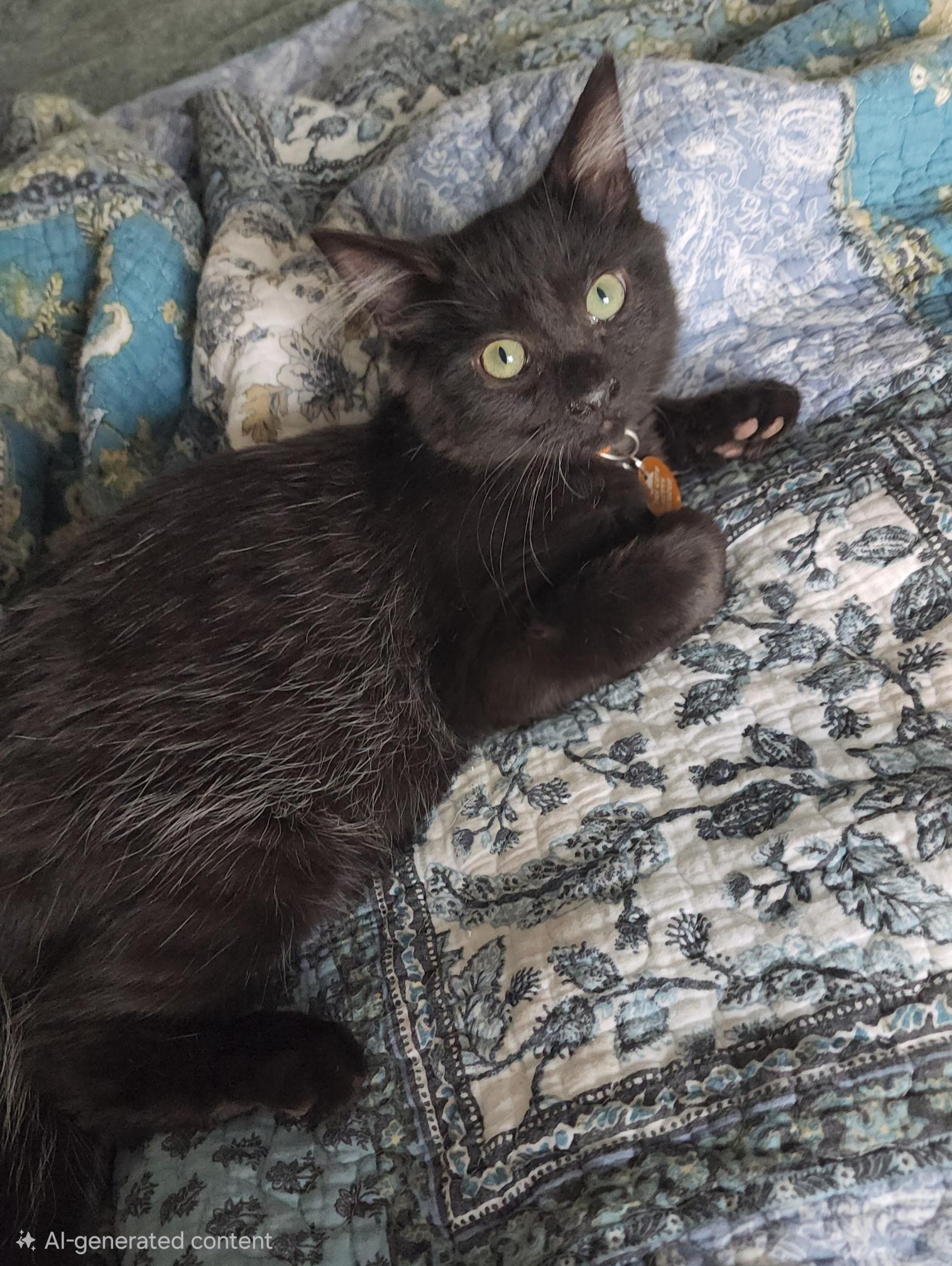 Enlarge BamBam, a ADOPTABLE Domestic Short Hair in Pasco, WA image 3/4