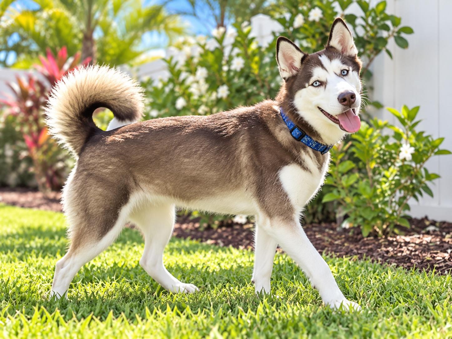 Enlarge It's Halloween. Get a spooky boy, a Adopted Husky in Fort Myers Beach, FL image 3/3