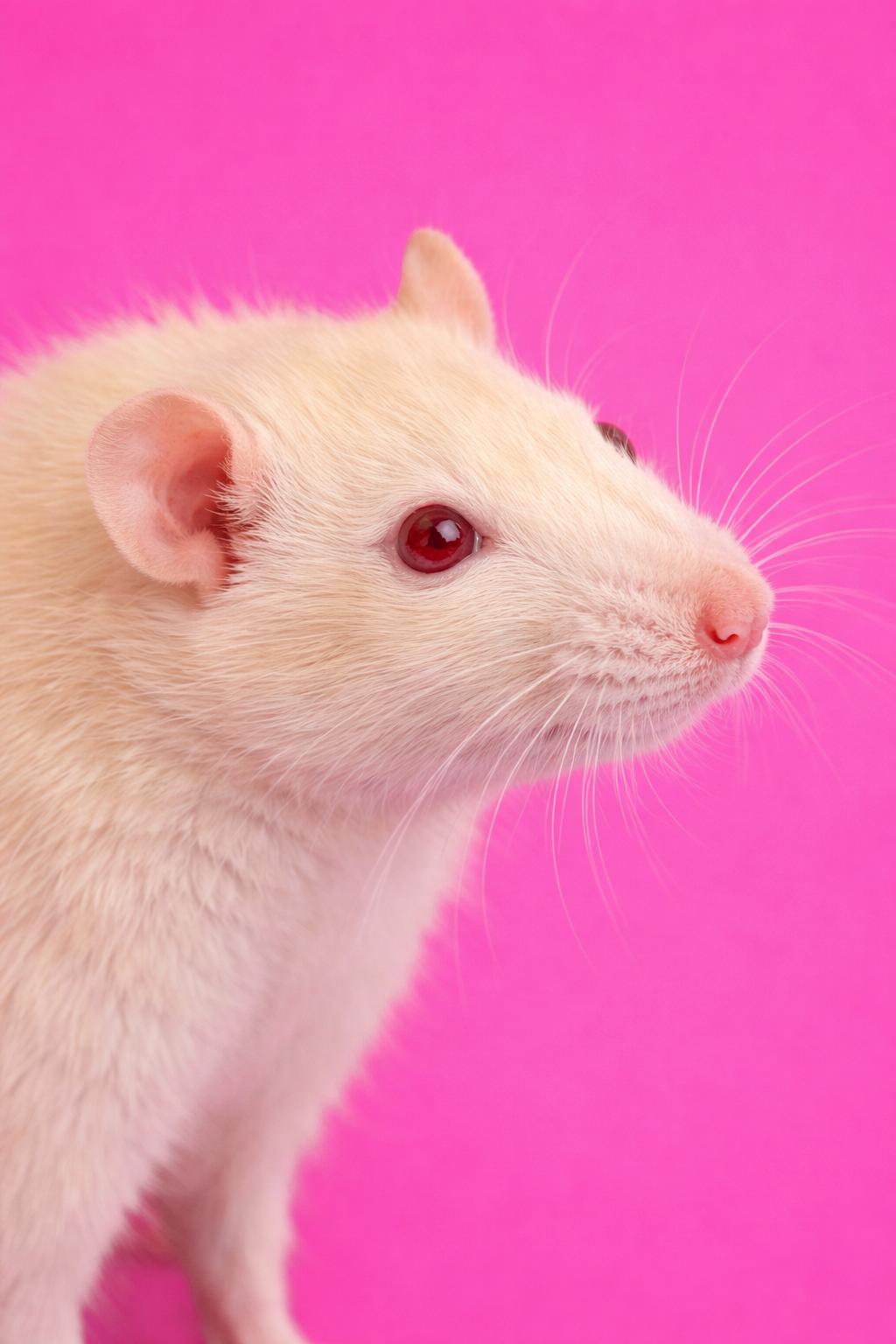 Pickle, Adopted, Adult Female Rat.