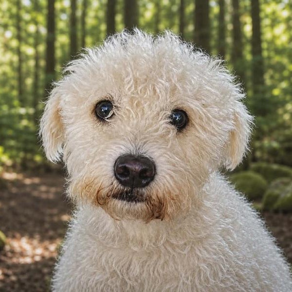 Cotton, ADOPTABLE, Adult Male Poodle.
