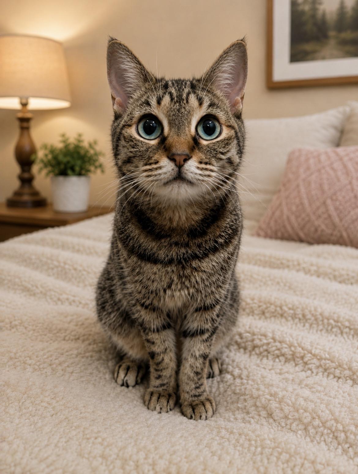 Buttercup, adopted, Adult Female Domestic Short Hair.