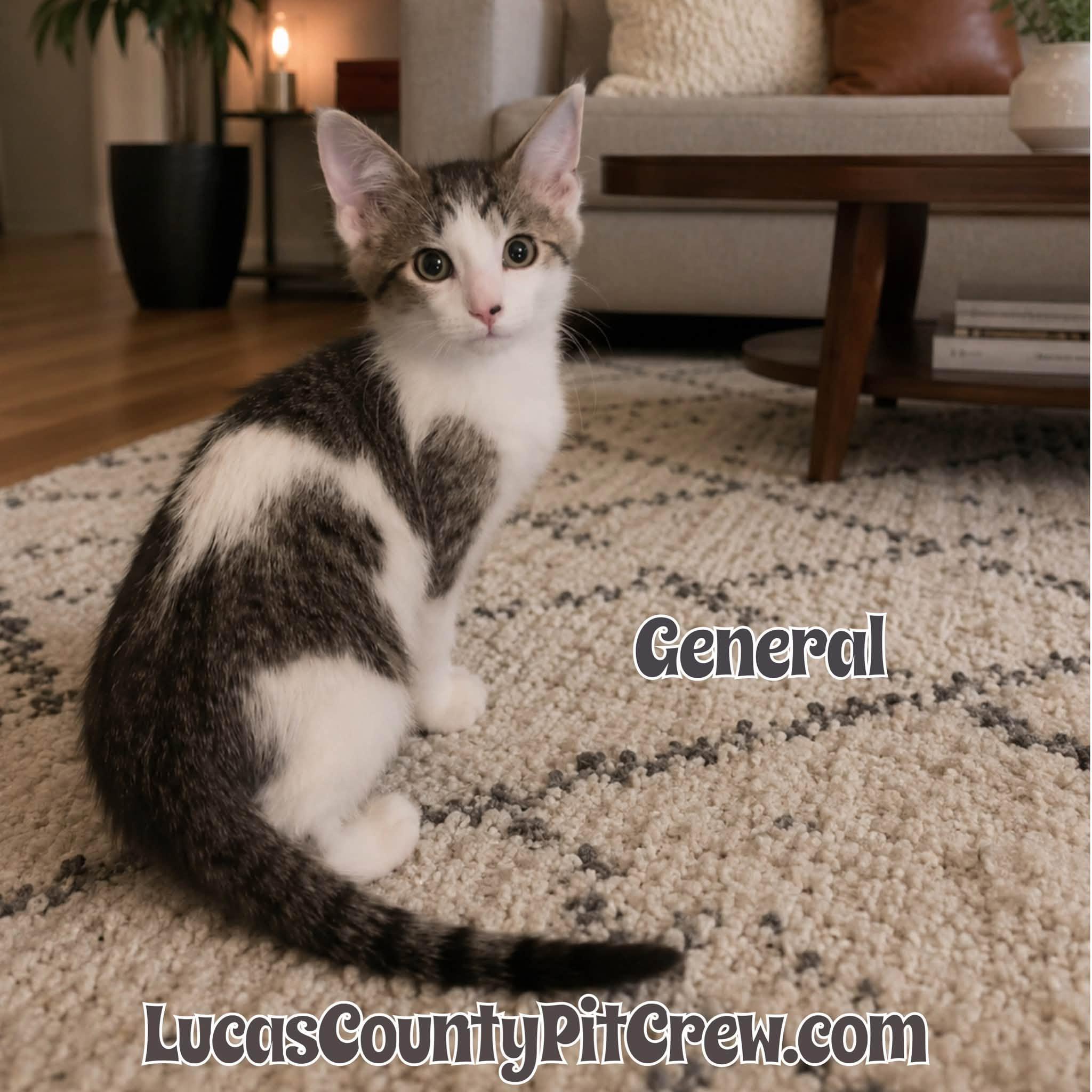 Enlarge General, an adopted mixed breed in Toledo, OH image 1/1