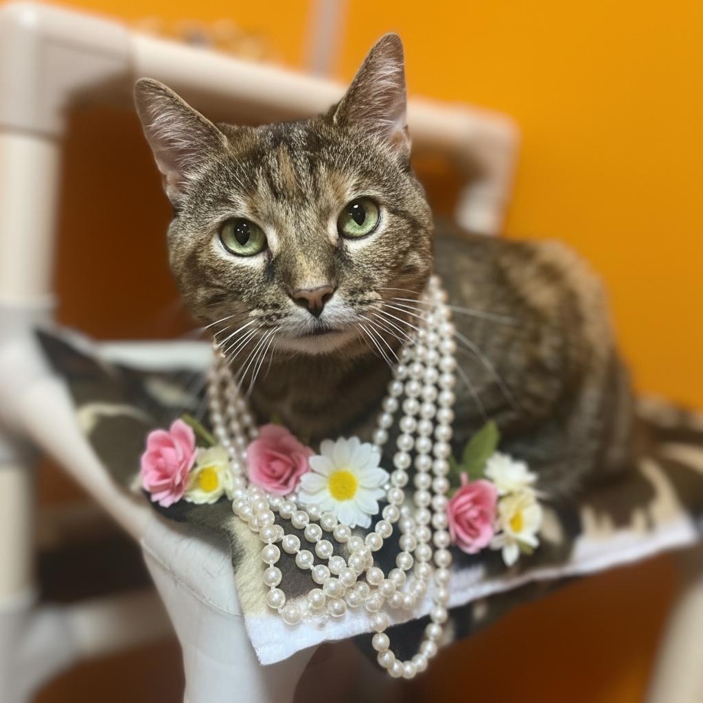 Missy, Adoptable, Senior Female Domestic Short Hair.