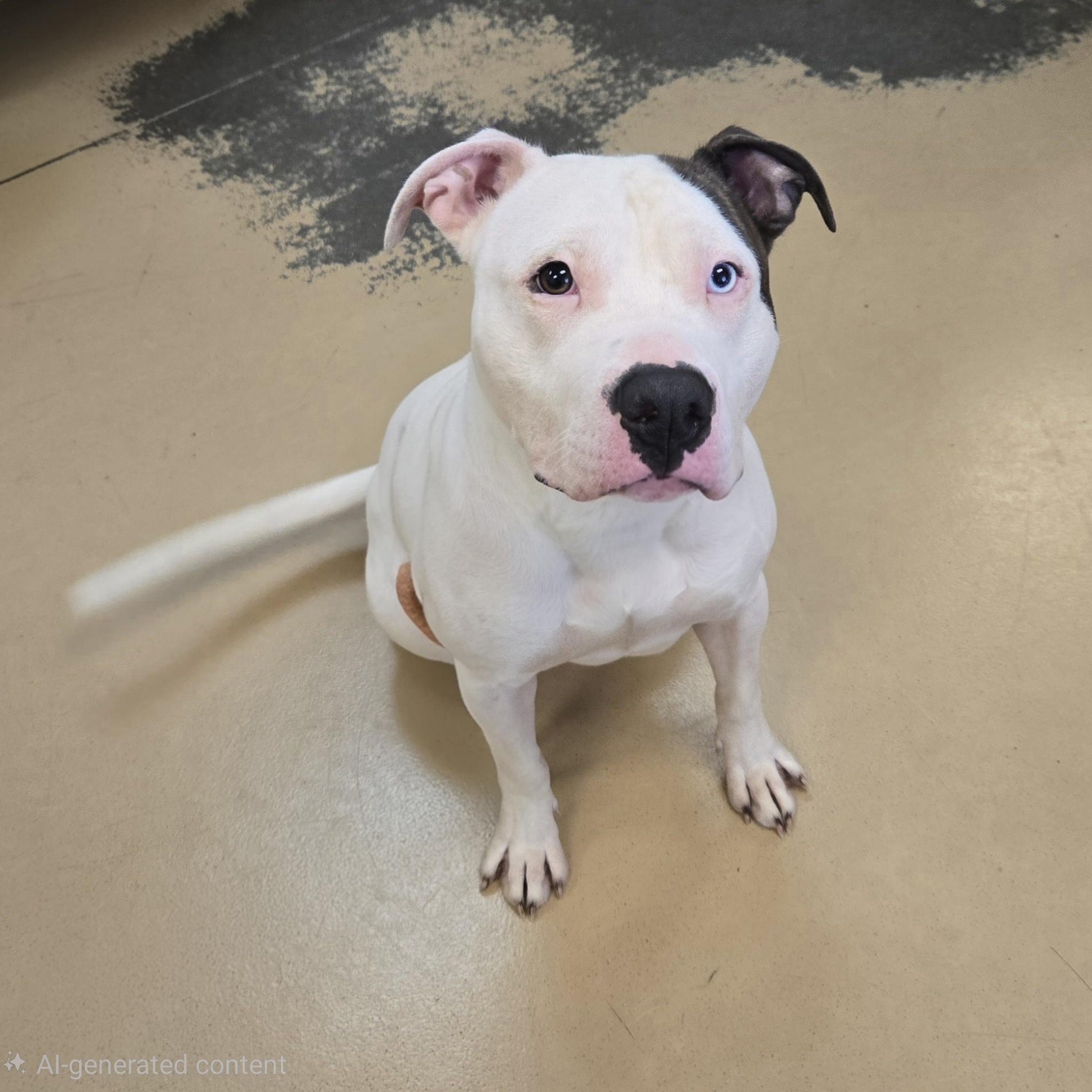 Deputy Dewey, an adopted Pit Bull Terrier in Xenia , OH image 1/6