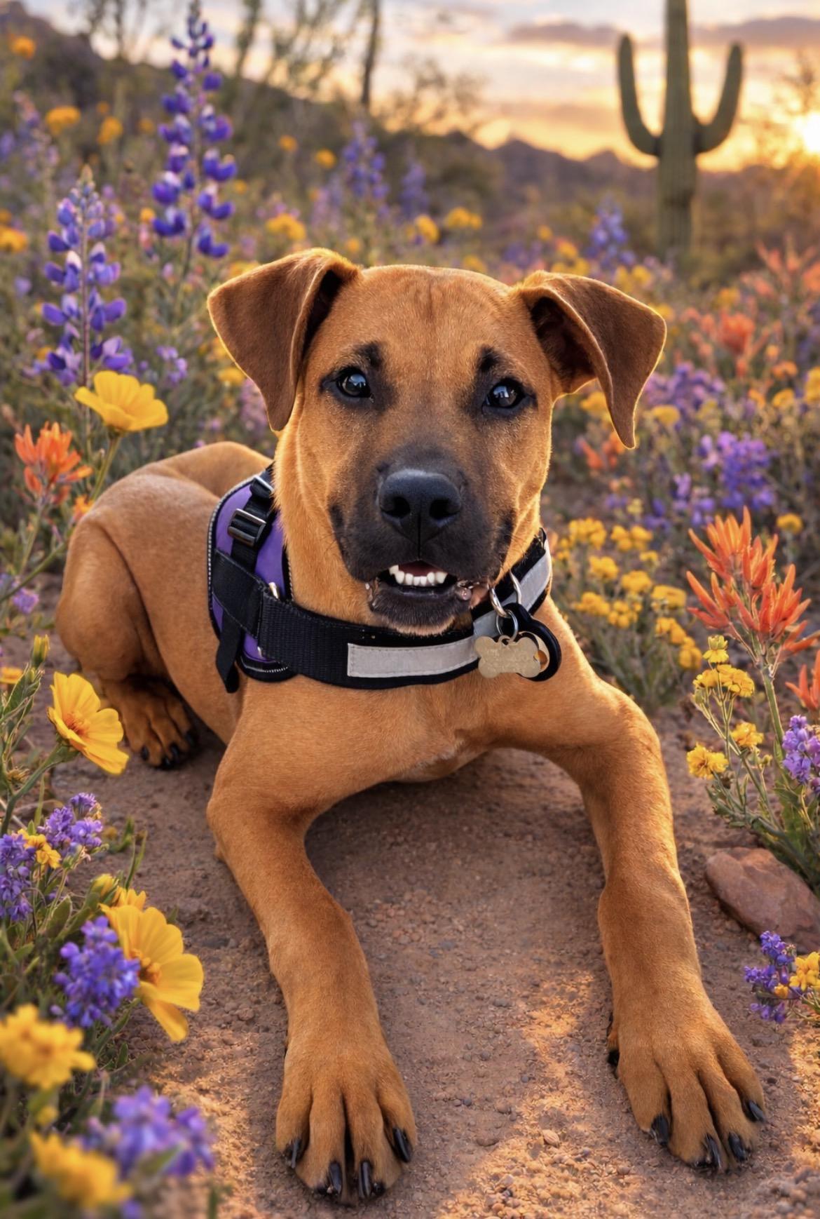 Enlarge Huey, a ADOPTABLE mixed breed in Scottsdale, AZ image 3/5