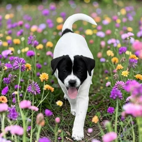 Holly, adopted, Puppy Female Labrador Retriever.
