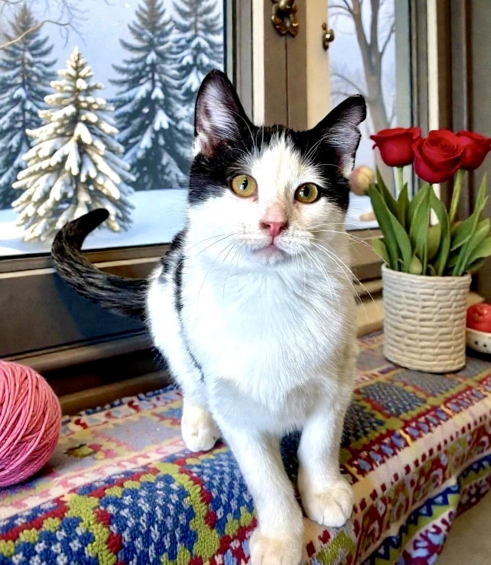 Enlarge Rover, a ADOPTABLE Domestic Short Hair in Perry, IA image 4/6