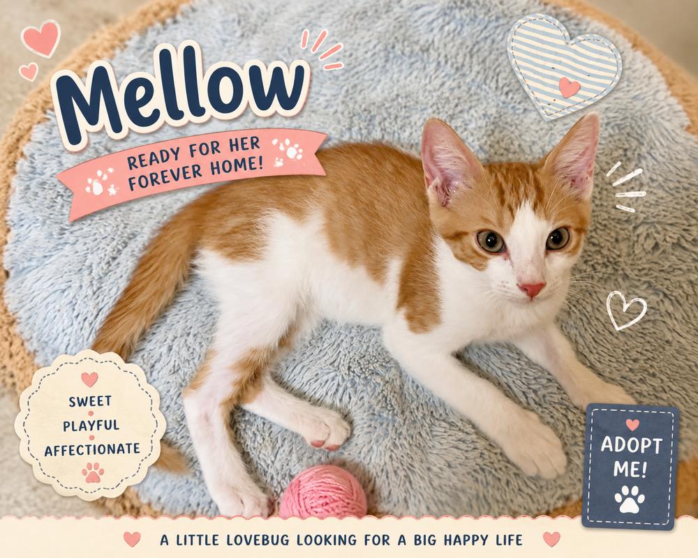 Mellow, a Adoptable Tabby in Fern Park, FL image 3/3