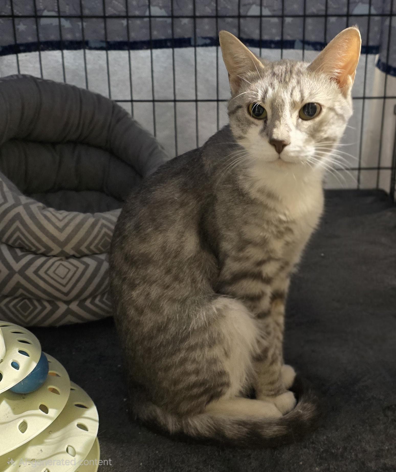 Enlarge Lady, an adopted Domestic Short Hair in Stevensville, ON image 2/3