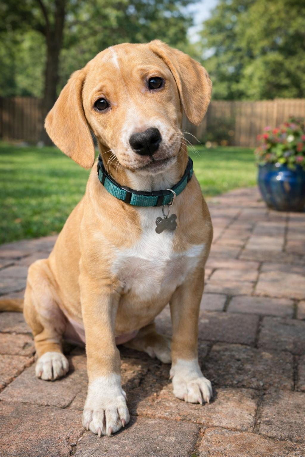 Buzz nka Teddy, Adoptable, Young Male Labrador Retriever & Beagle.