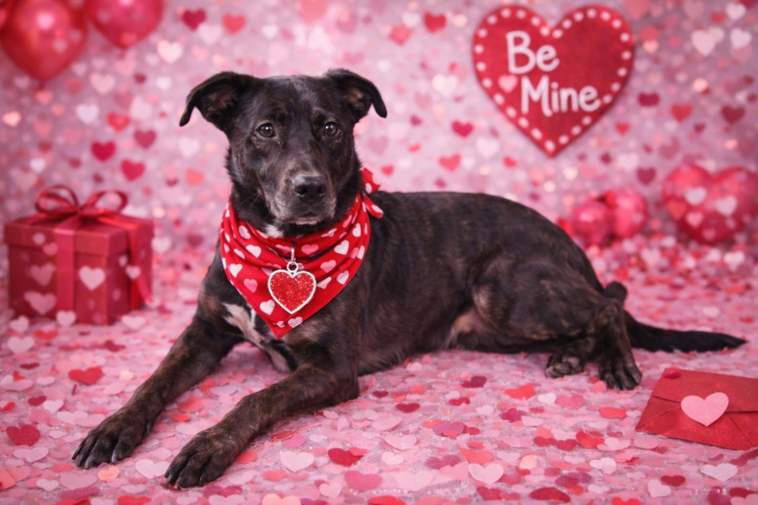 Charlotte, Adoptable, Young Female Labrador Retriever & Terrier.