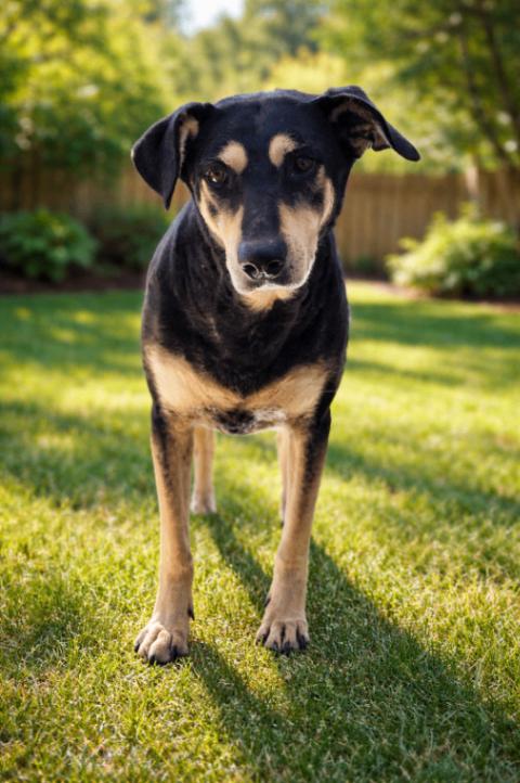 Marge, Adoptable, Adult Female German Shepherd Dog & Mixed Breed.