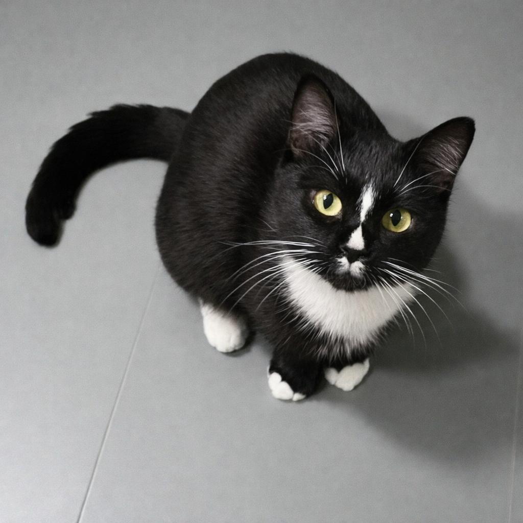 Gia — Ready to Give All Her Love to One Special Human, Adoptable, Young Female Tuxedo.