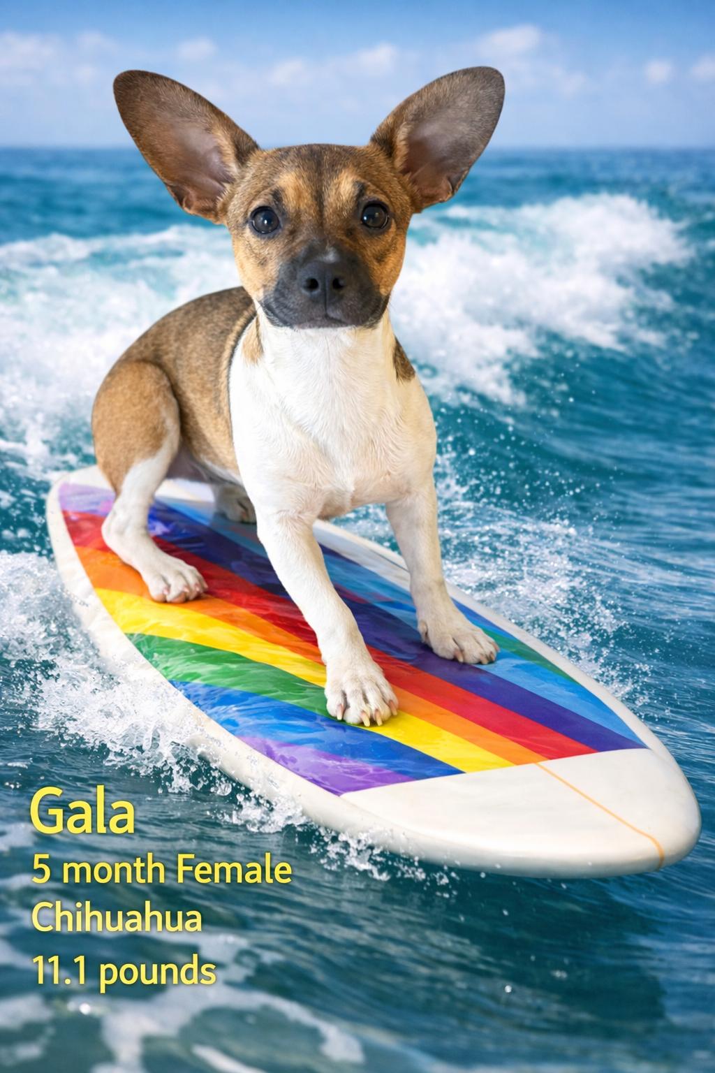 Enlarge GALA  – 5 MONTH FEMALE CHIHUAHUA @ PETCO, 5011 E. RAY ROAD, PHX 85044 ON SATURDAY, APRIL  4TH,  11–2, a Adoptable Chihuahua in Mesa, AZ image 1/2
