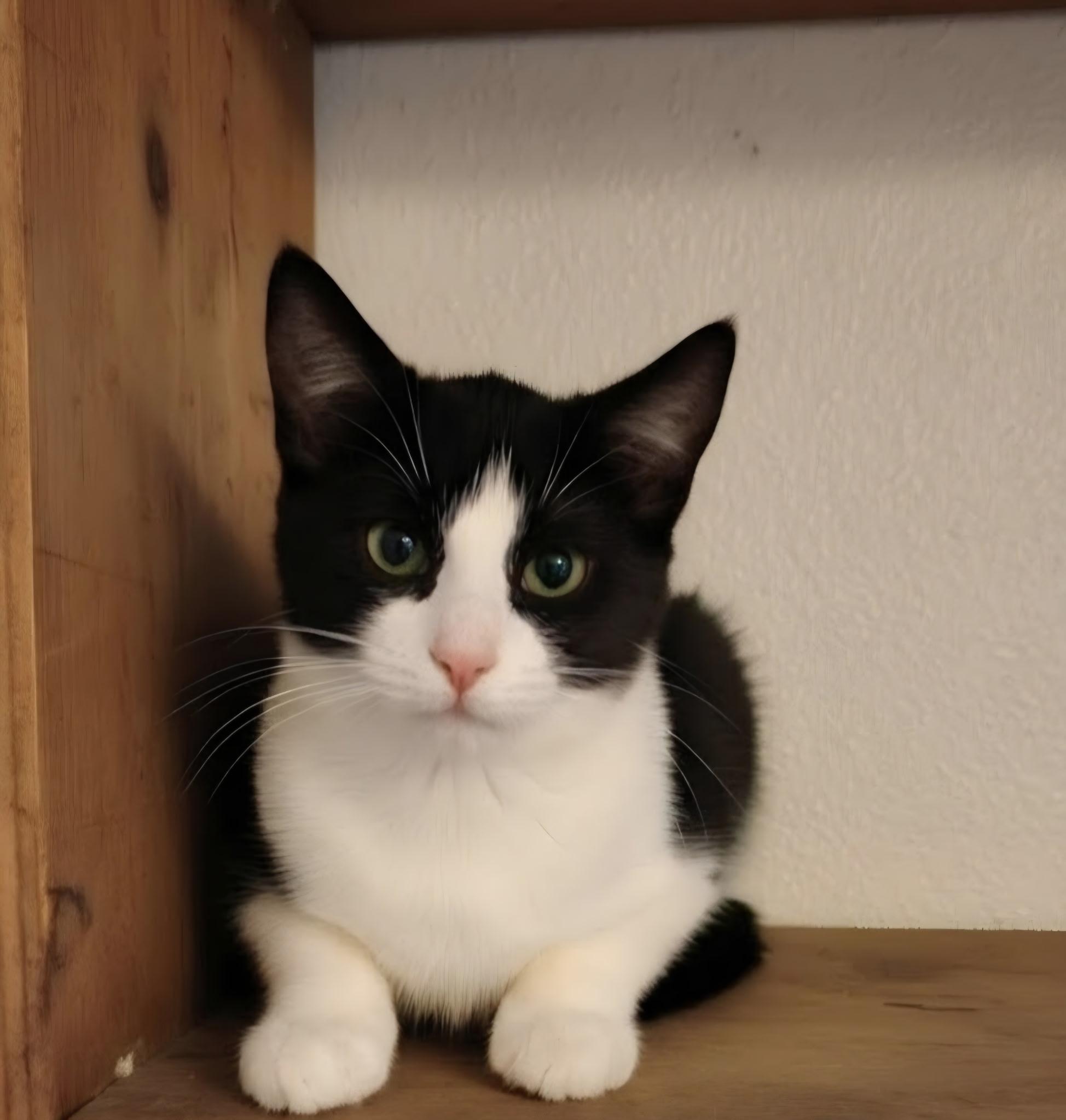Enlarge Deluxe, an adopted Domestic Short Hair in Pocatello, ID image 1/1