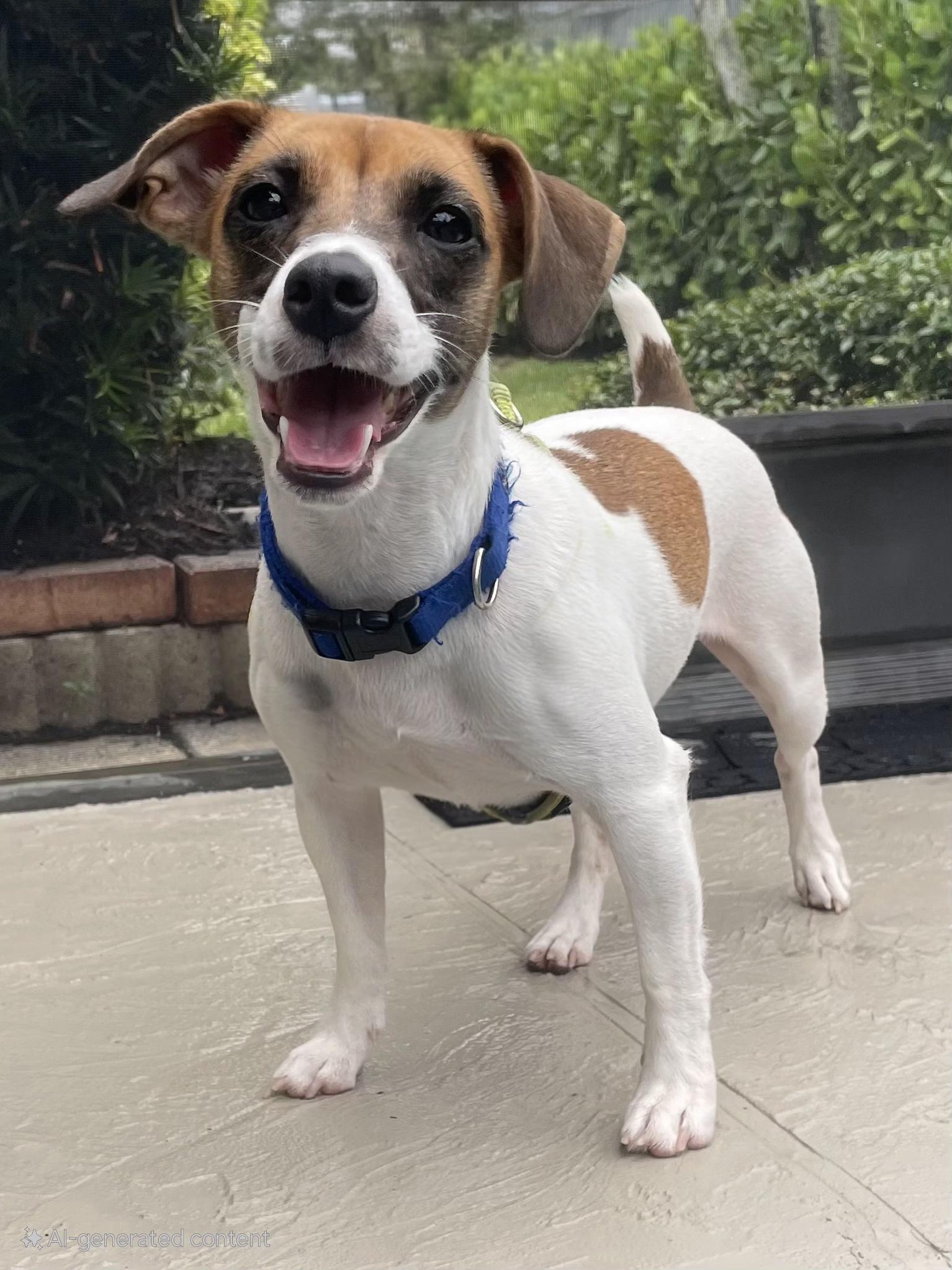BeBe, ADOPTABLE, Young Female Jack Russell Terrier.