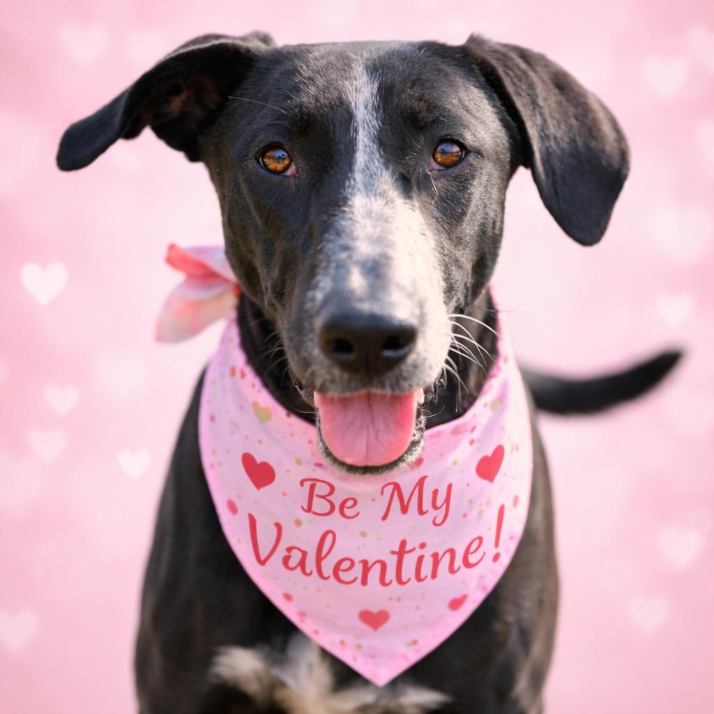 Norma, ADOPTABLE, Young Female Black Labrador Retriever.