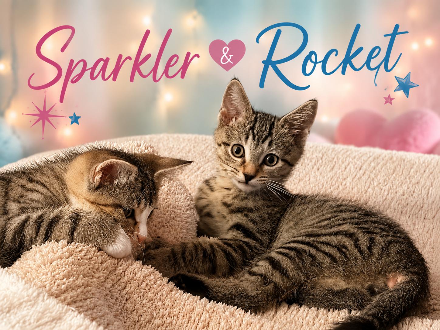 Enlarge Sparkler & Rocket-Extra Toes. Extra Cuddles. Extra Love, a Adoptable Tabby in Laurel, MD image 6/6