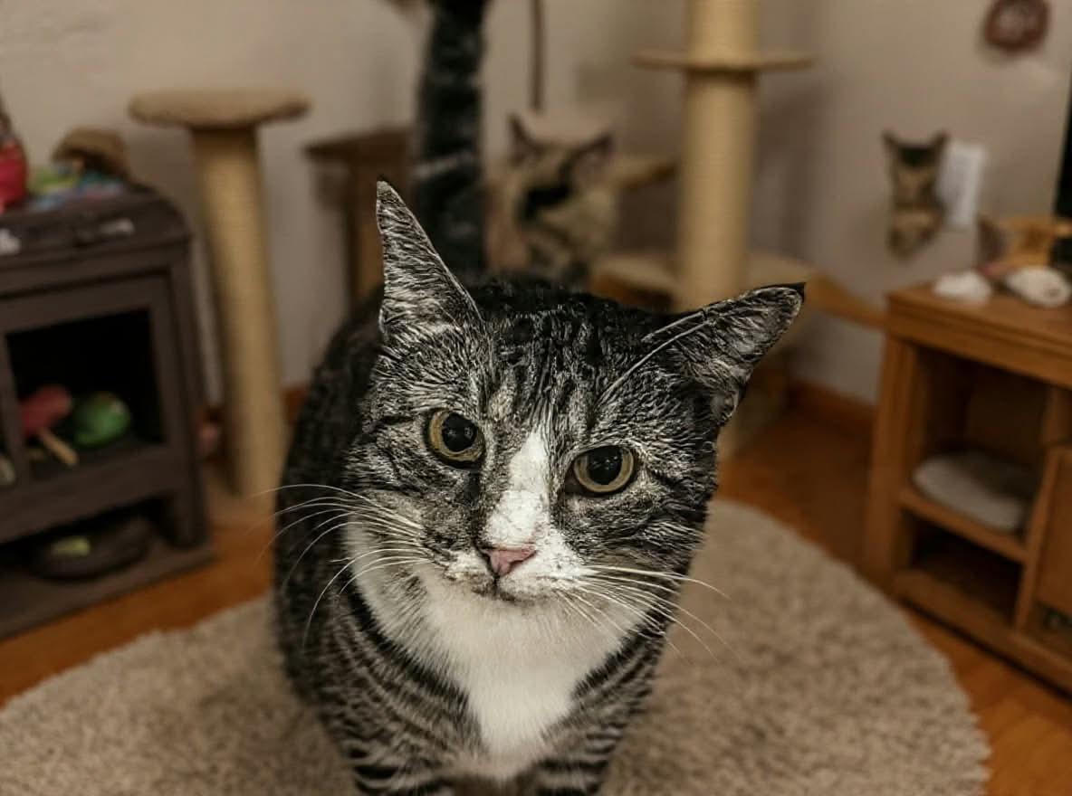 Enlarge Franco, a Adoptable Domestic Short Hair in Greensburg, PA image 4/4