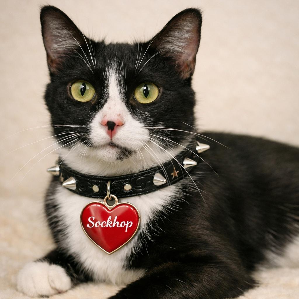 Sock Hop (Indoor/Outdoor Cat), Adoptable, Adult Female Domestic Short Hair.