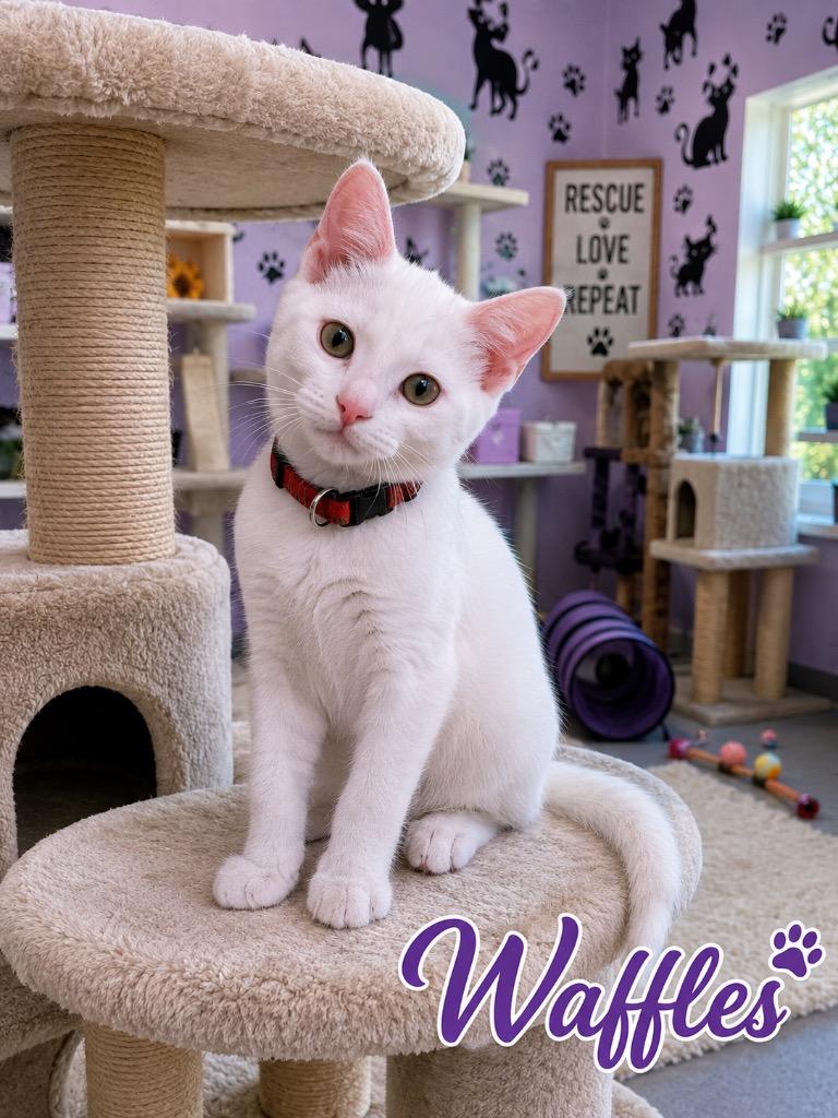 Enlarge Waffles, a Adoptable mixed breed in Mountain Home, AR image 1/1