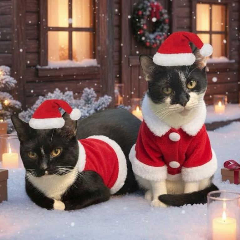 Enlarge Gomez & Morticia, a ADOPTABLE Domestic Short Hair in Bloomfield, NJ image 1/3