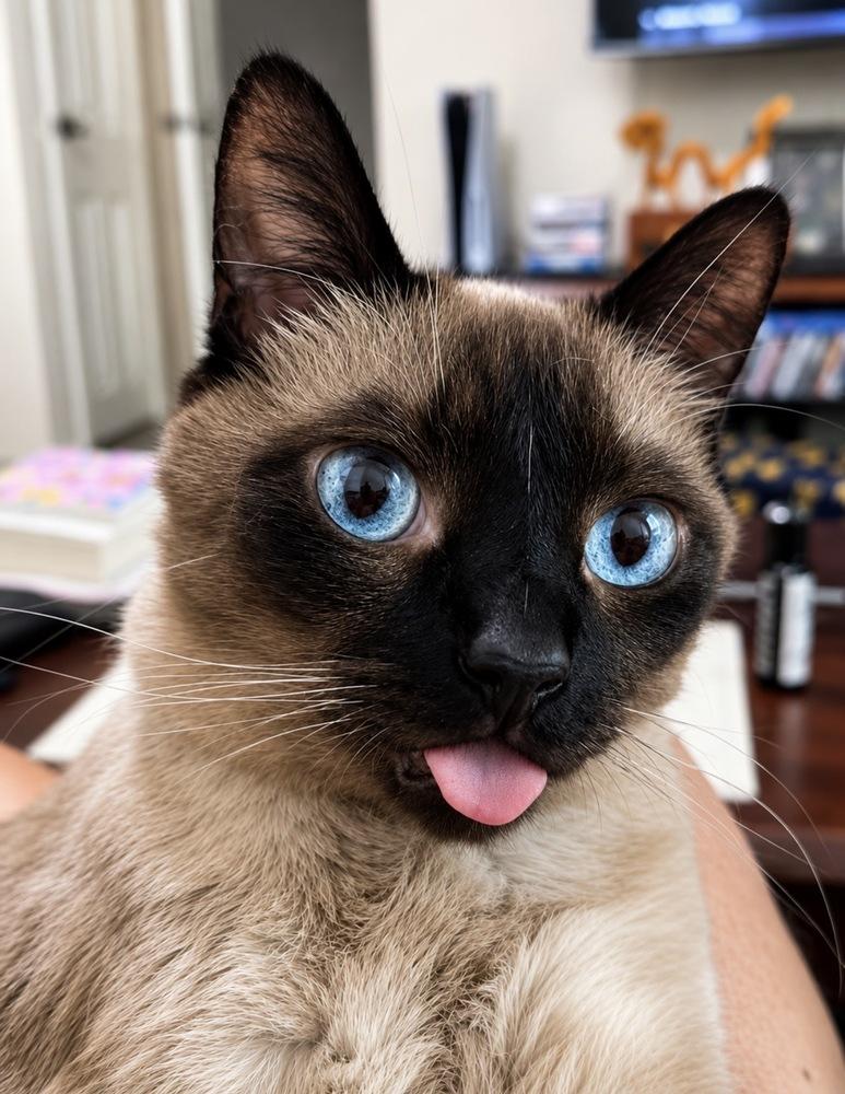 Rebus Amour, Adoptable, Adult Male Siamese.