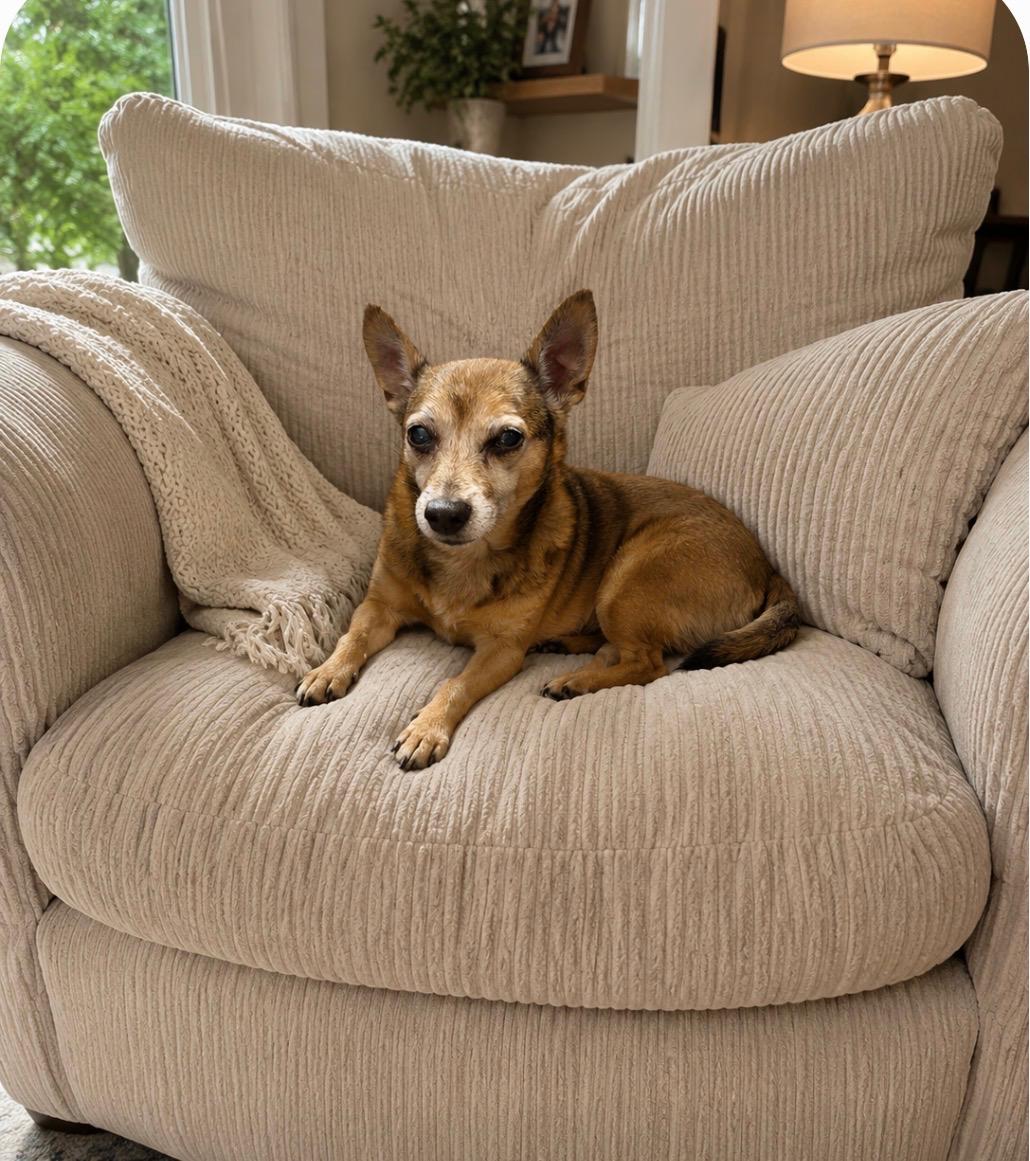 Seger, adoptable, Senior Male Chihuahua.