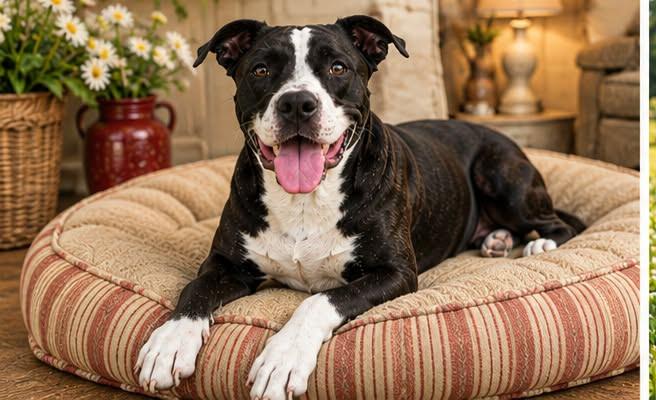 Lily - Come Meet Me, Adoptable, Young Female Boxer & Labrador Retriever.
