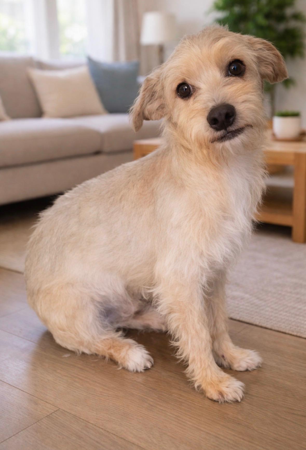 Lucca, ADOPTABLE, Puppy Male Maltipoo & Miniature Poodle.