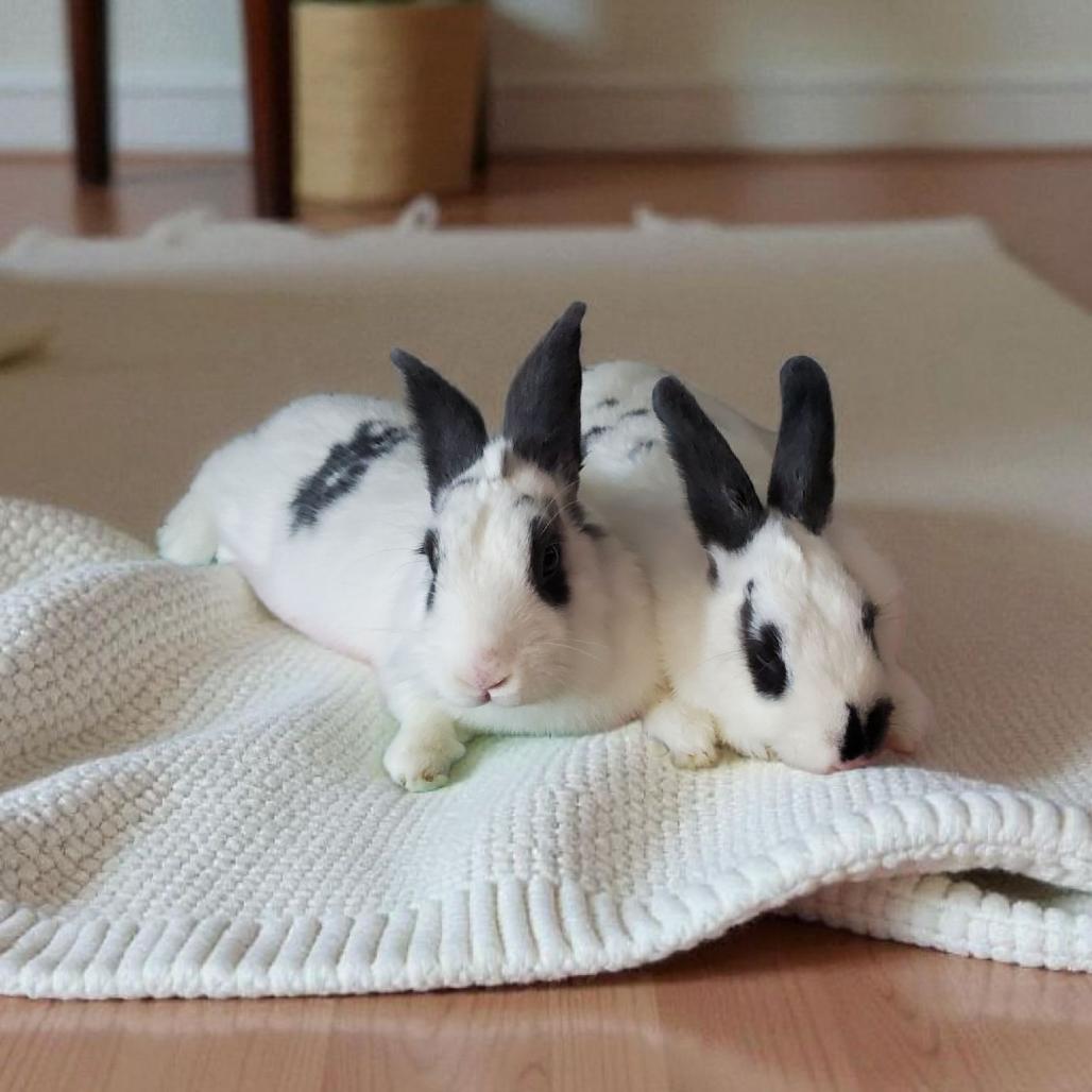 Enlarge Muffin(bonded to Molly), a Adoptable Hotot in Murrieta, CA image 1/3