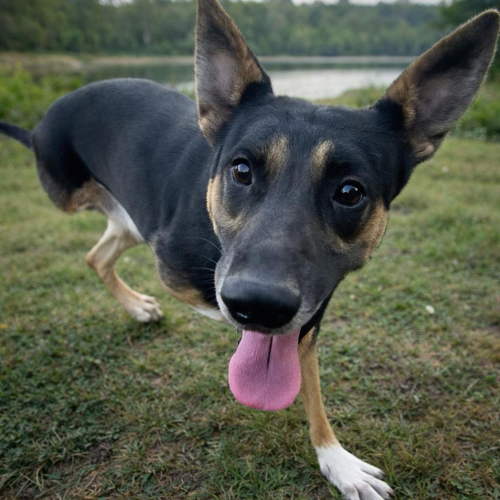 DJ, Adoptable, Young Male German Shepherd Dog.